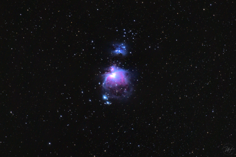 Orionnebel M42,  Deutschland